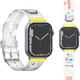 [S2B] BT21 minini Sweetie Apple Watch Soft Band - Watchband Accessories Strap Waterproof Sport Band - Made in Korea
